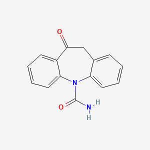 molecular formula C15H12N2O2 B1677851 奥卡西平 CAS No. 28721-07-5