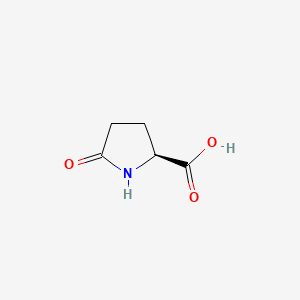 molecular formula C5H7NO3 B1677866 L-Pyroglutamic acid CAS No. 98-79-3