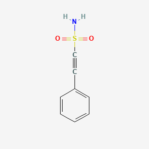 molecular formula C8H7NO2S B1677869 2-苯乙炔磺酰胺 CAS No. 64984-31-2
