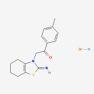 molecular formula C16H19BrN2OS B1677870 Pifithrin-alpha CAS No. 63208-82-2
