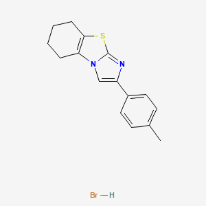 molecular formula C16H17BrN2S B1677871 Pifithrin-beta hydrobromide CAS No. 511296-88-1