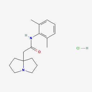 molecular formula C17H25ClN2O B1677878 匹利卡因盐酸盐 CAS No. 88069-49-2