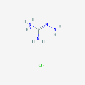 molecular formula CH7ClN4 B1677880 氨基胍盐酸盐 CAS No. 1937-19-5