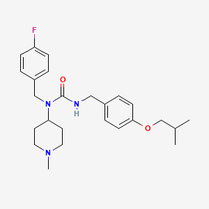 molecular formula C25H34FN3O2 B1677881 匹马万沙林 CAS No. 706779-91-1