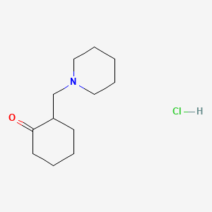 molecular formula C12H22ClNO B1677882 Pimeclone hydrochloride CAS No. 6966-09-2