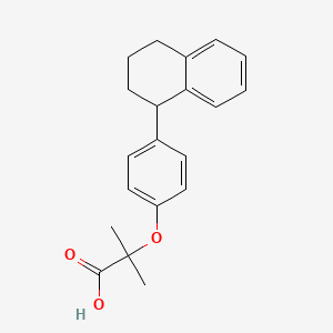 molecular formula C20H22O3 B1677897 萘芬酸 CAS No. 3771-19-5