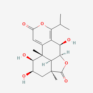 molecular formula C19H24O7 B1677909 纳吉拉内酯 B CAS No. 19891-51-1