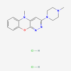 molecular formula C16H21Cl2N5O B1677945 氮杂菲 CAS No. 24853-80-3
