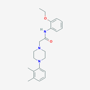 2-[4-(2,3-dimethylphenyl)piperazin-1-yl]-N-(2-ethoxyphenyl)acetamide