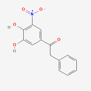 molecular formula C14H11NO5 B1677996 Nebicapone CAS No. 274925-86-9