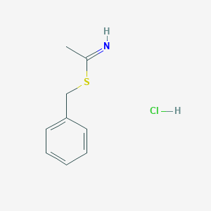 B016780 Benzyl thioacetimidate hydrochloride CAS No. 32894-07-8