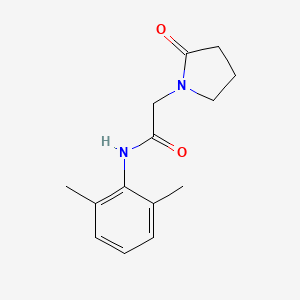 molecular formula C14H18N2O2 B1678012 Nefiracetam CAS No. 77191-36-7