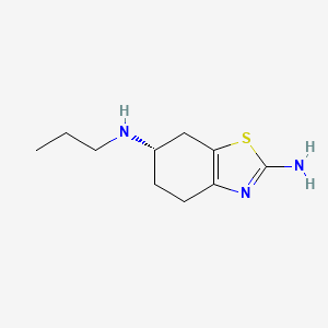 molecular formula C10H18ClN3S B1678040 Pramipexole CAS No. 104632-26-0