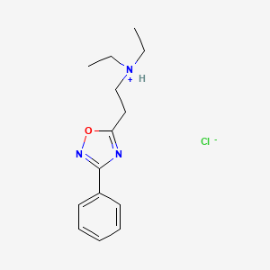 molecular formula C14H20ClN3O B1678062 Oxolamine hydrochloride CAS No. 1219-20-1
