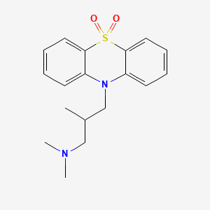 molecular formula C18H22N2O2S B1678065 奥索美嗪 CAS No. 3689-50-7