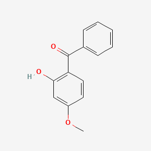 molecular formula C14H12O3 B1678072 二苯甲酮-3 CAS No. 131-57-7