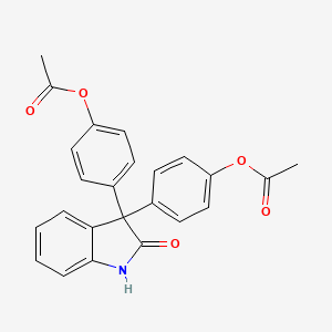 molecular formula C24H19NO5 B1678119 Oxyphenisatin acetate CAS No. 115-33-3