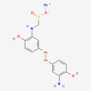B1678160 Neoarsphenamine CAS No. 457-60-3