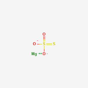 molecular formula MgO3S2 B167818 硫代硫酸镁 CAS No. 10124-53-5