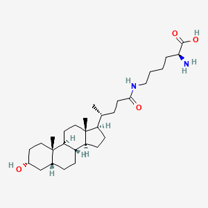 N-epsilon-Lithocholyllysine