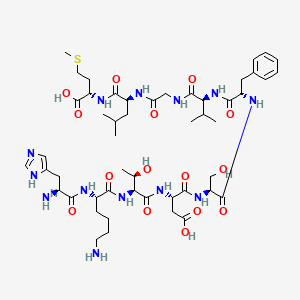 B1678224 Neurokinin A-OH CAS No. 102989-34-4