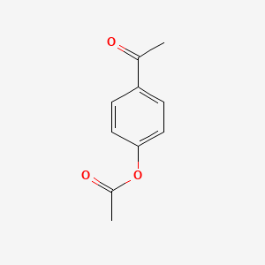 molecular formula C10H10O3 B1678270 4-乙酰基苯乙酸酯 CAS No. 13031-43-1