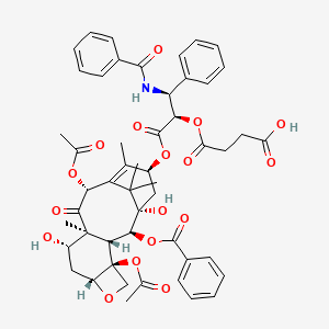 molecular formula C51H55NO17 B1678276 Paclitaxel-Succinic acid CAS No. 117527-50-1
