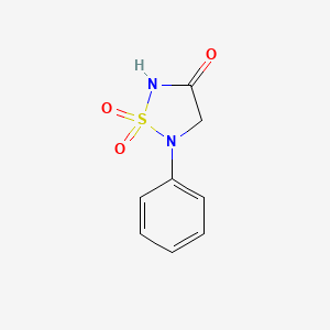 B1678325 1,2,5-Thiadiazolidin-3-one-1,1-dioxide CAS No. 612530-44-6