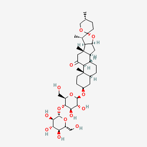 molecular formula C39H62O14 B1678363 Pamaqueside CAS No. 150332-35-7