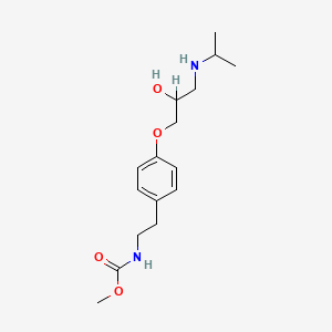 B1678366 Pamatolol CAS No. 59110-35-9