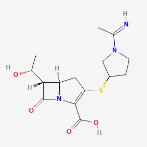 molecular formula C15H21N3O4S B1678378 帕尼培南 CAS No. 87726-17-8