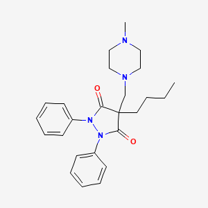 molecular formula C25H32N4O2 B1678395 管带 CAS No. 27315-91-9