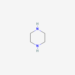 molecular formula C4H10N2 B1678402 哌嗪 CAS No. 110-85-0