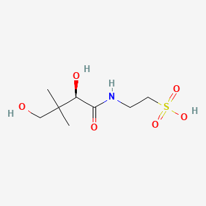 molecular formula C8H17NO6S B1678412 Pantoylaurine CAS No. 2545-84-8