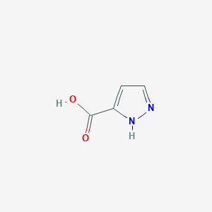 B167842 1H-Pyrazole-3-carboxylic acid CAS No. 1621-91-6