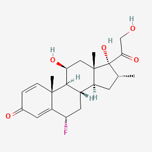 molecular formula C22H29FO5 B1678425 Paramethasone CAS No. 53-33-8