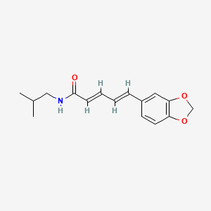 molecular formula C16H19NO3 B1678439 Piperlonguminine CAS No. 5950-12-9