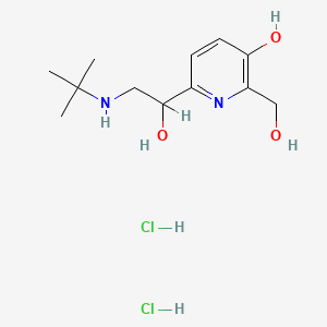molecular formula C12H22Cl2N2O3 B1678442 Pirbuterol hydrochloride CAS No. 38029-10-6