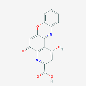 molecular formula C16H8N2O5 B1678443 皮雷诺辛 CAS No. 1043-21-6