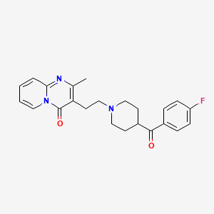 molecular formula C23H24FN3O2 B1678444 哌仑派酮 CAS No. 75444-65-4