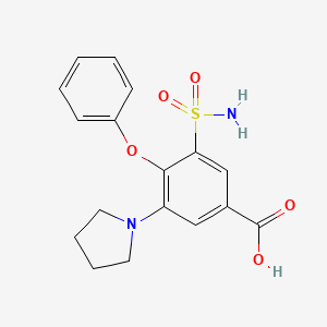 B1678445 Piretanide CAS No. 55837-27-9