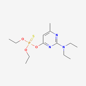 molecular formula C13H24N3O3PS B1678451 Pirimiphos-ethyl CAS No. 23505-41-1