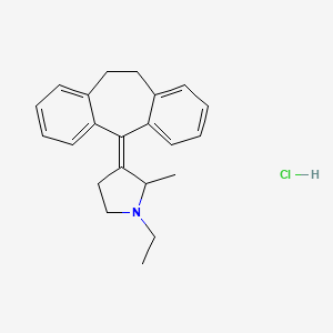 B1678458 Piroheptine hydrochloride CAS No. 16378-22-6