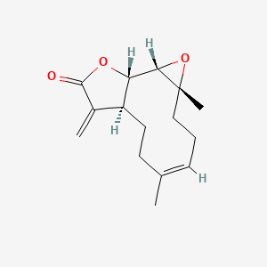 molecular formula C15H20O3 B1678480 Parthenolide CAS No. 20554-84-1