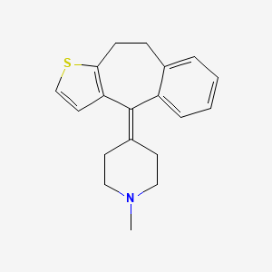 molecular formula C19H21NS B1678498 匹佐替芬 CAS No. 15574-96-6