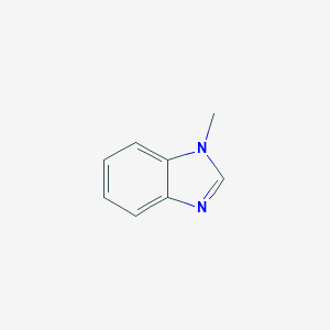 molecular formula C8H8N2 B167850 1-Methylbenzimidazole CAS No. 1632-83-3