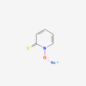 molecular formula C5H4NNaOS B1678528 吡啶硫酮钠 CAS No. 15922-78-8