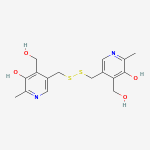 molecular formula C16H20N2O4S2 B1678532 Pyrithioxin CAS No. 1098-97-1