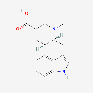 molecular formula C16H16N2O2 B1678555 Paspalic acid CAS No. 5516-88-1
