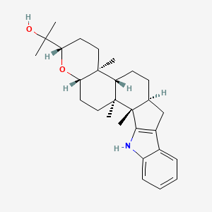 molecular formula C28H39NO2 B1678556 Paspaline CAS No. 11024-56-9